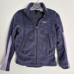 Vintage Patagonia Regulator Fleece Womens Small Purple Deep Pile Polartec USA